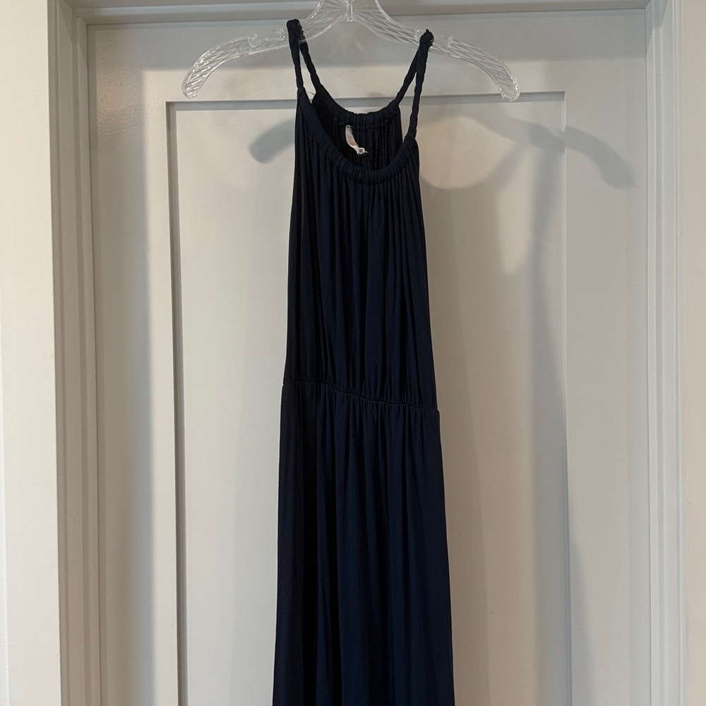 PinkBlush/maternity Navy Maxi Dress